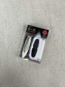 日本 匠の技｜鍛造不銹鋼指甲剪&潔指刷兩件組