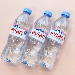 【法國evian依雲天然礦泉水24入*500ml /箱】