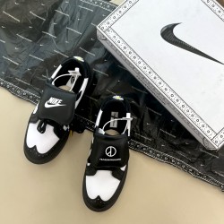 【Nike x Peaceminusone Kwondo 明星同款 雛菊牛津鞋 黑白】