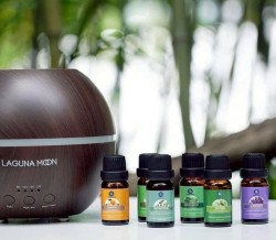 【美國🇺🇸Laguna moon｜天然純精油10瓶組附隨行包】