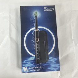 【美國Sonic Electric｜聲波電動牙刷旅行組(黑色)】