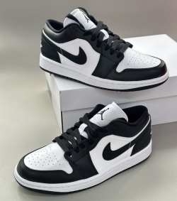 【Nike｜W AIR JORDAN 1 LOW  Panda 黑白熊貓鞋】