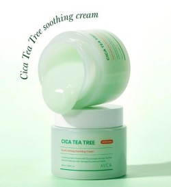 ♠【韓國｜AVCA 茶樹鎮定舒緩補水面霜 100ml】