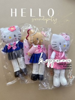 【日本限定 三麗鷗50周年 限定發售 長腿辣妹Hello Kitty】