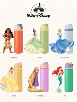 【Owala X Disney Princess 迪士尼公主不鏽鋼水壺(710ml)】