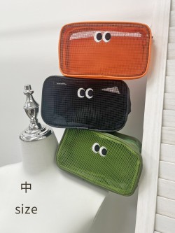 【韓系網眼刺繡包(中size)】買中送小