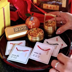 【紫南宮祈福小金魚手繩】降價出清