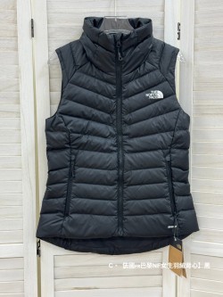 【法國🇫🇷巴黎the north face 女生羽絨背心黑色】