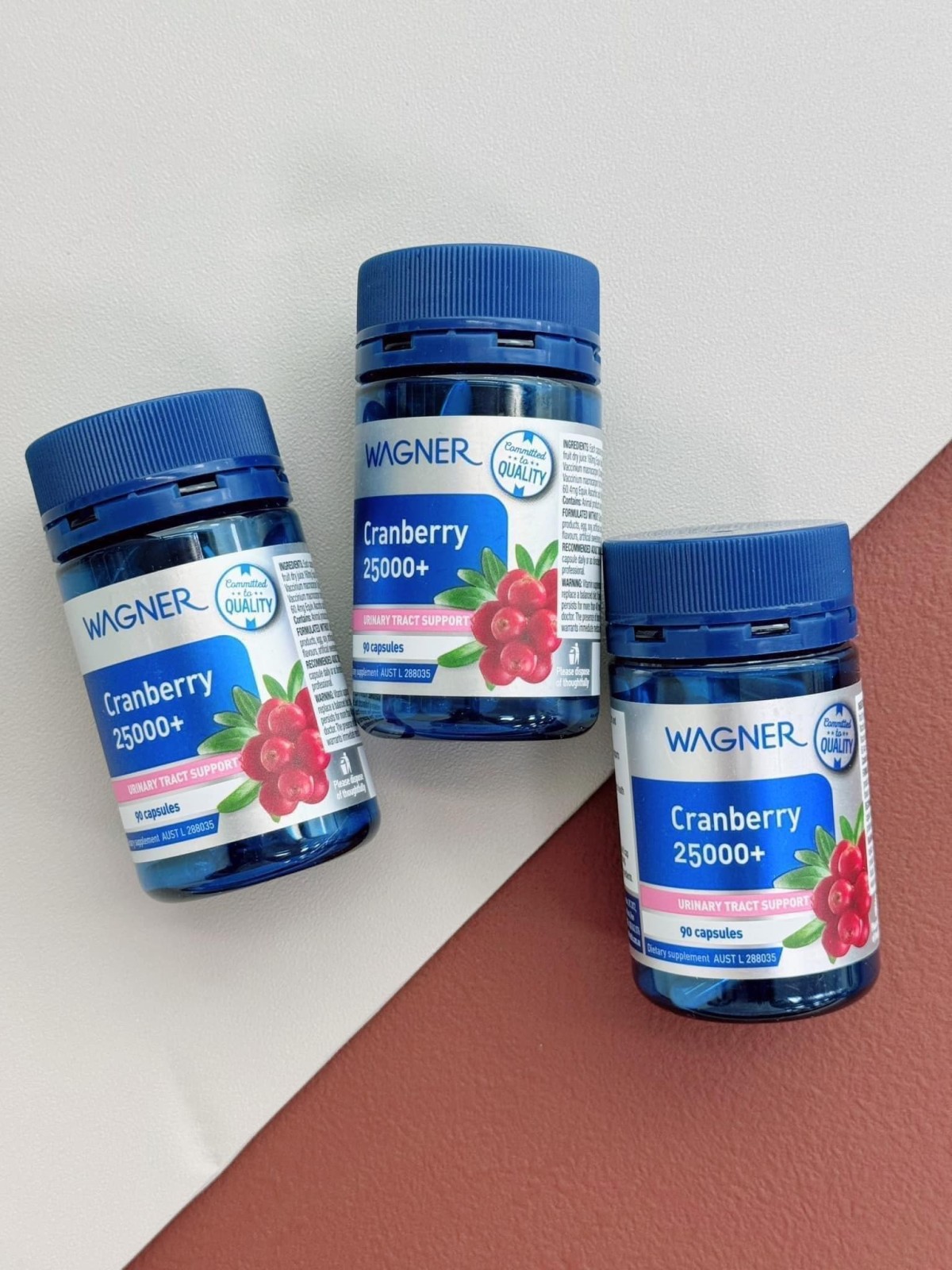 【澳洲Wagner｜蔓越莓高濃度25000mg (90粒)】